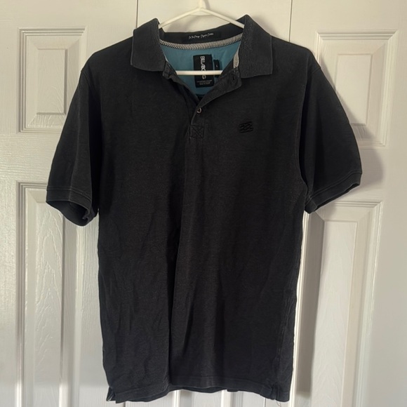 Billabong Other - Billabong Charcoal Polo Shirt Classic Knit Casual